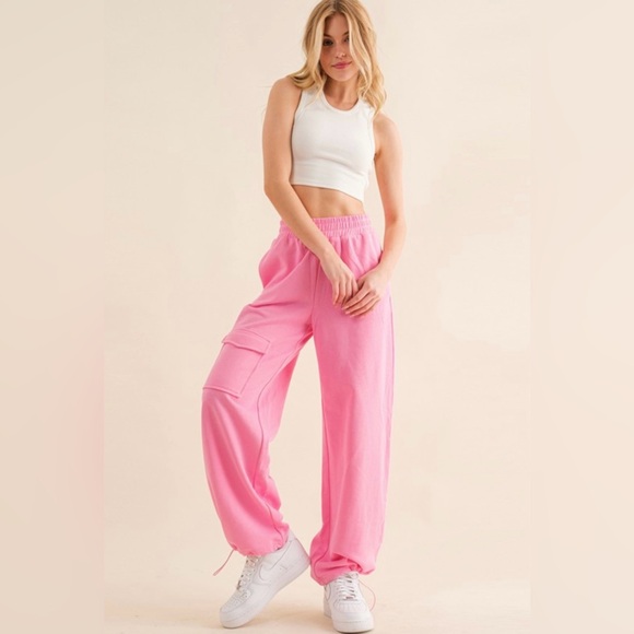 hersy Pants - Pink Women's Track Pants